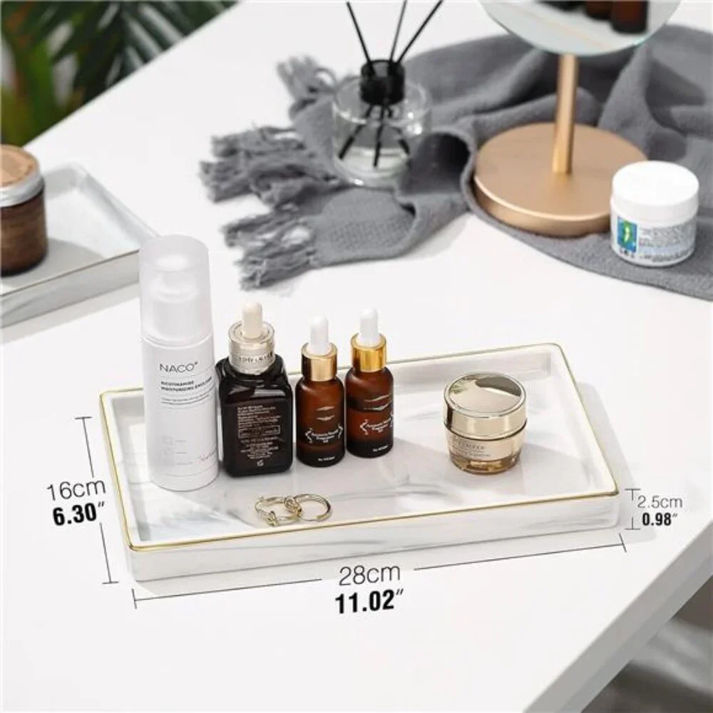 Bathroom Vanity Tray, 11